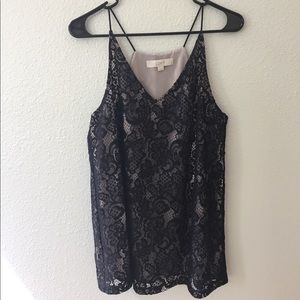 Loft dressy lace camisole